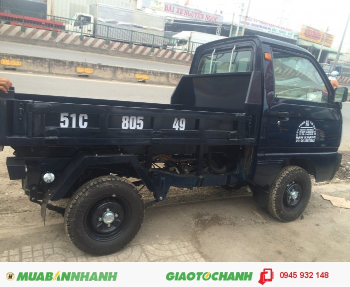 Xe SUZUKI BEN 500kg, xe tải BEN SUZUKI BEN 500kg, xe tải BEN SUZUKI 650kg
