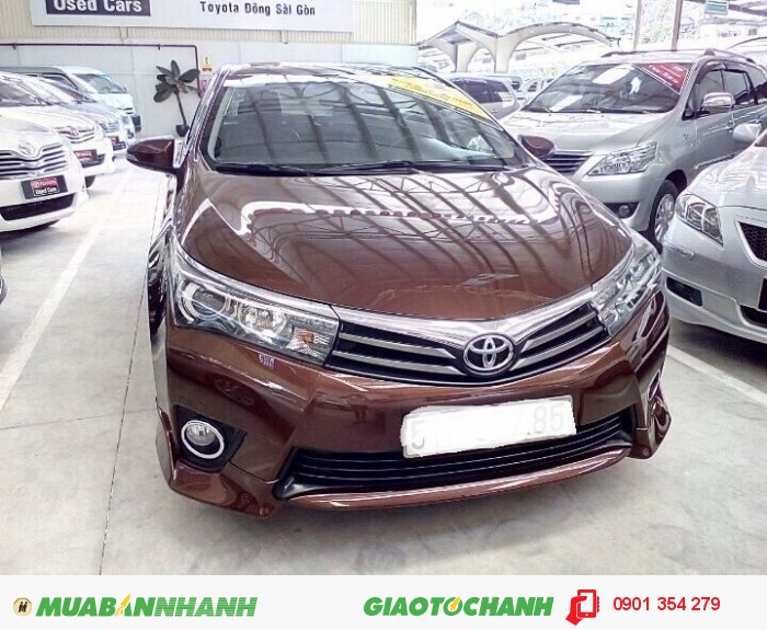 Bán xe Toyota Altis 2.0AT, màu Nâu, xe chạy lướt đẹp như xe mới.