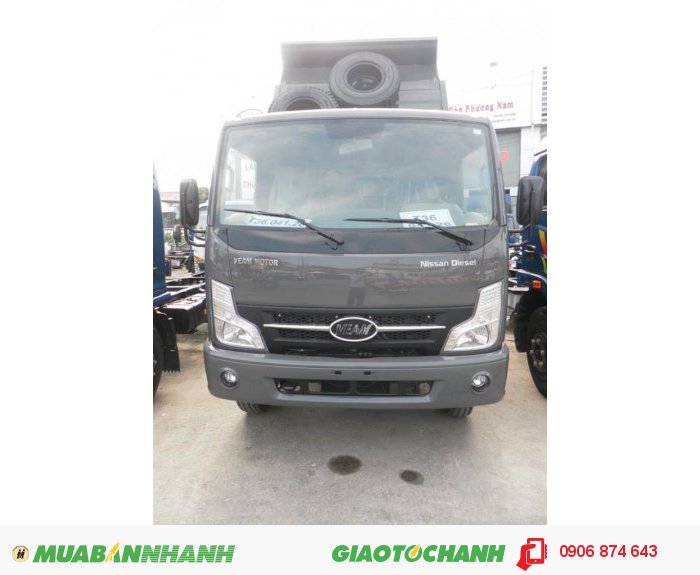 BEN 6.5 tấn máy NISSAN Nhật bản + Hộp số phụ mạnh mẽ