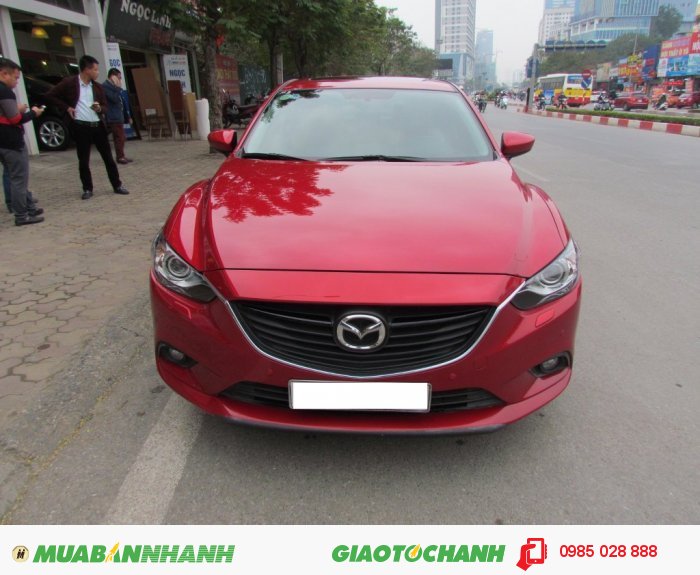 Ôtô Mazda 6 2.5AT 2014 maù đỏ