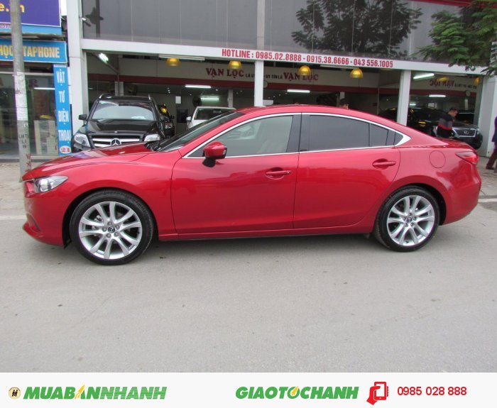 Ôtô Mazda 6 2.5AT 2014 maù đỏ