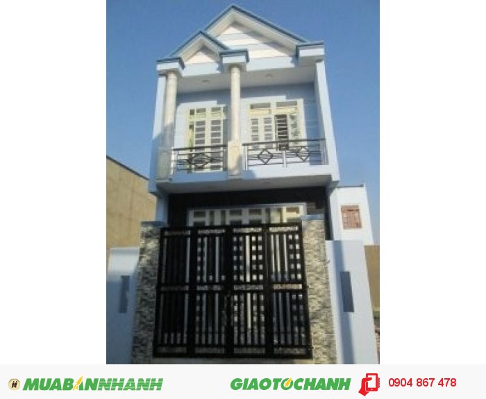 Nhà mới xây 84m2 1 lầu đúc