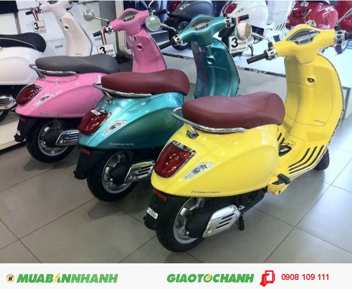 Mua xe Vespa Primavera  tại Bình Thuận - tặng ngay 3 triệu