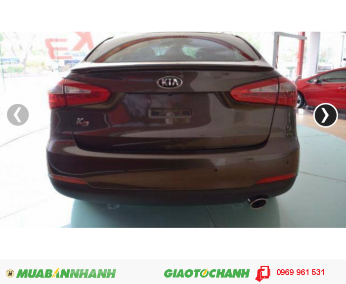 Chiếc KIA K3 - Sedan nổi bật về tính năng vận hành, tiện nghi, kiểu dáng