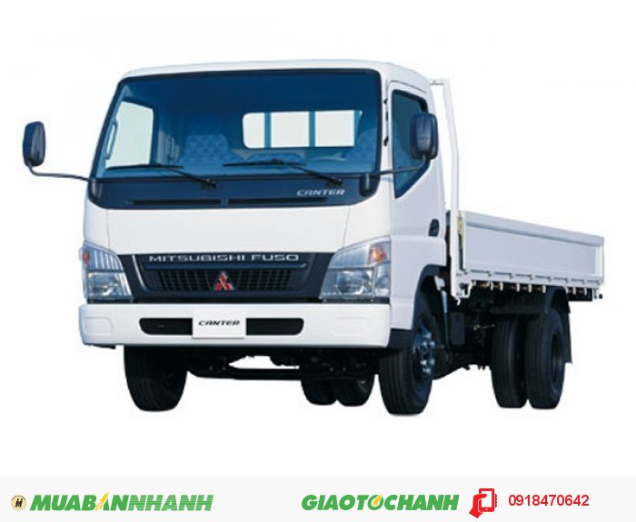 Xe tải Fuso Canter 4.7LW Tải trọng 1,9 tấn