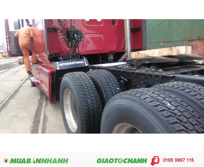 Đầu kéo mỹ international prostar 2012 màu đỏ