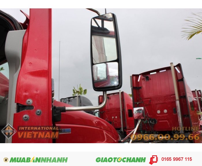 Đầu kéo mỹ international prostar 2012 màu đỏ