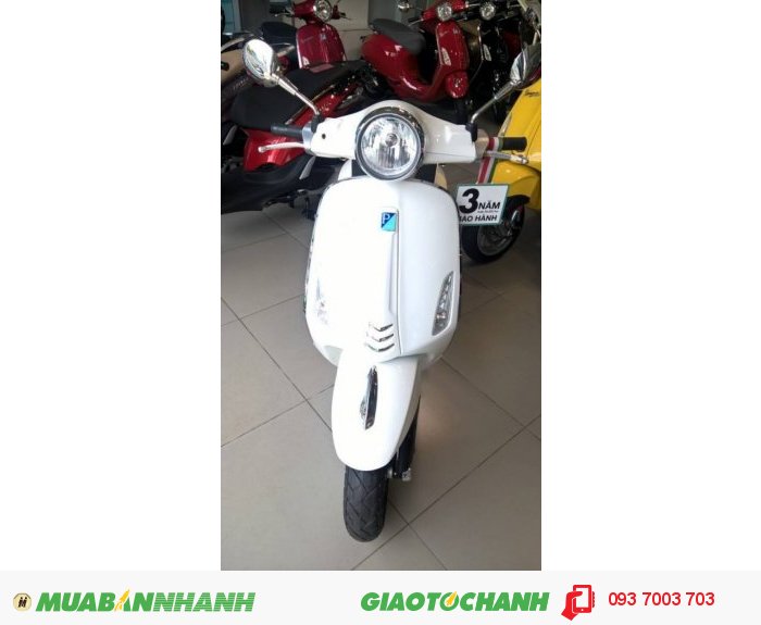 Hỗ trợ trả góp xe Vespa - chỉ với 0 đồng tiền mặt