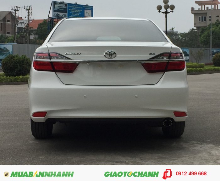 Xe nhập khẩu Toyota Camry 2.0L Số Tự Động 6 Cấp 2016