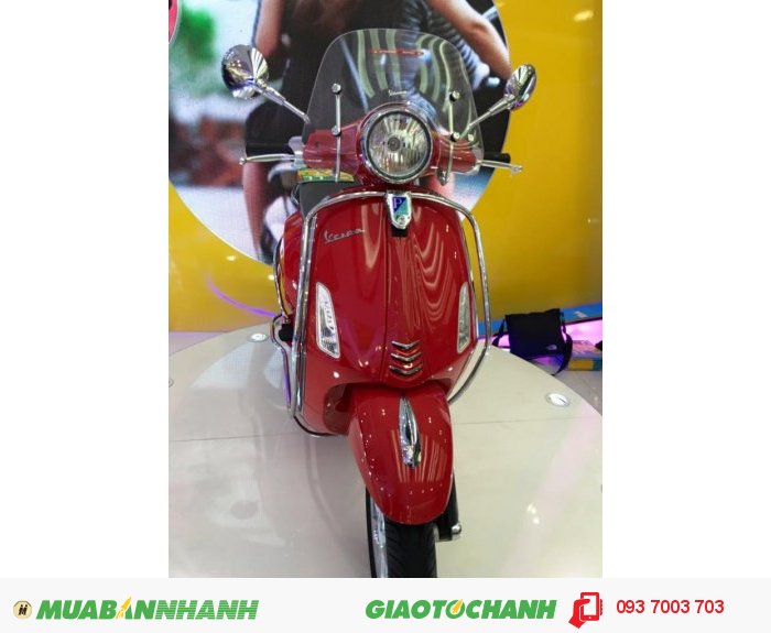 Mua trả góp 0% Vespa chính hãng - Tại Bình Dương