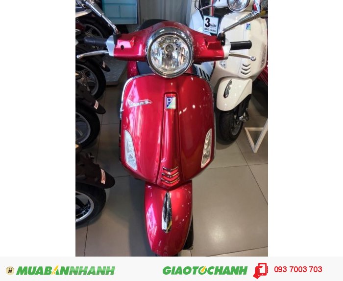 Mua trả góp 0% Vespa chính hãng - Tại Bình Dương