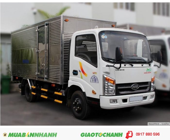 Xe tải 2,4T thùng dài 3,9m được vào Thành Phố ban ngày