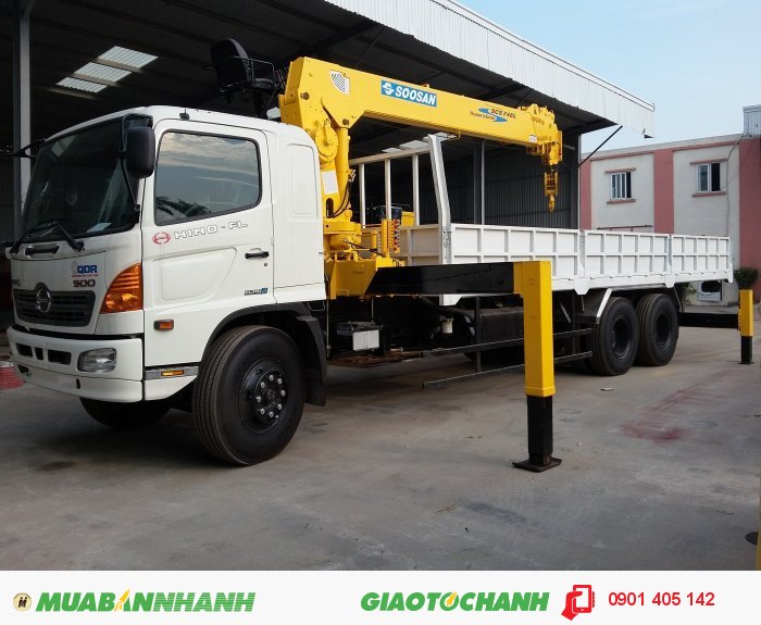 Bán xe tải Hino FL 16Tấn thùng mui bạt thùng kín trả góp lãi suất thấp