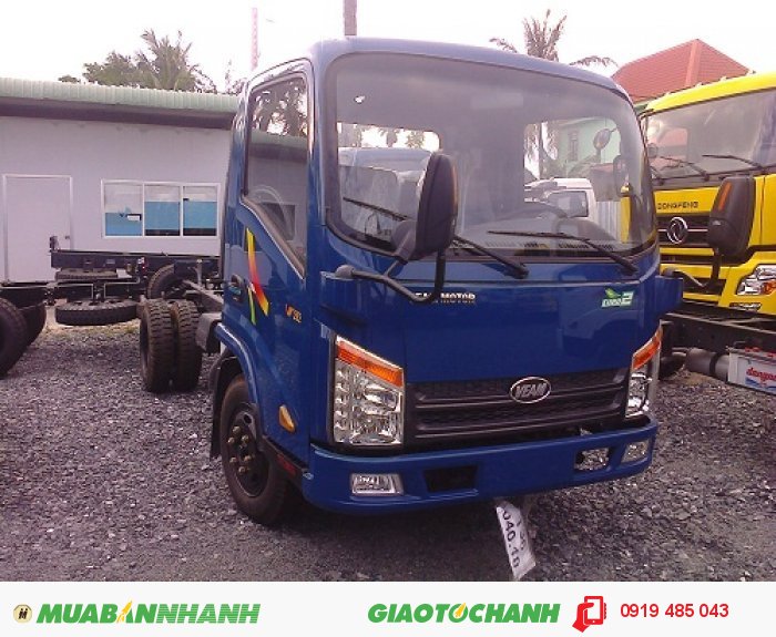 Giá bán xe tải Veam VT252 2.4 tấn 2T4 tốt nhất, Mua xe tải Veam 2.4 tấn Vt252 trả góp lãi suất thấp