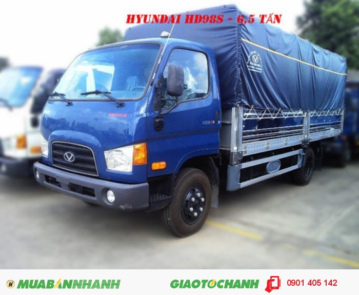 Xe Tải Hyundai HD98S Thùng Kín Thùng Mui Bạt nhập khẩu Hàn Quốc Gía Rẻ