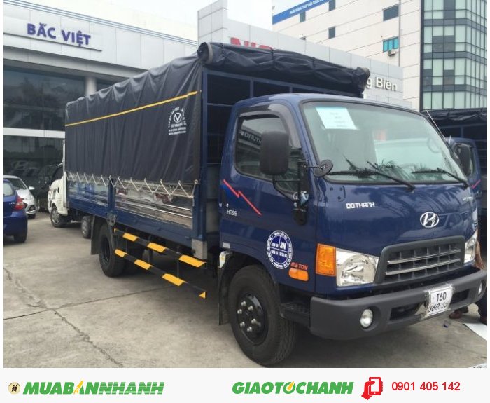 Bán Xe Tải Hyundai HD98S 6.5 Tấn Thùng Kín Thùng Mui Bạt Giao Xe Toàn Quốc