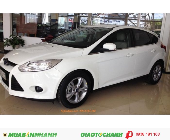 Ford Focus 1.6AT haback 2013 màu trắng S