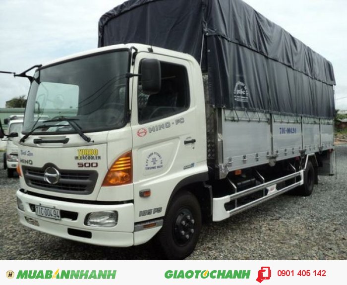 Xe Tải Hino FC  6.4Tấn Giao Xe Toàn Quốc Trả Góp Lãi Suất Thấp