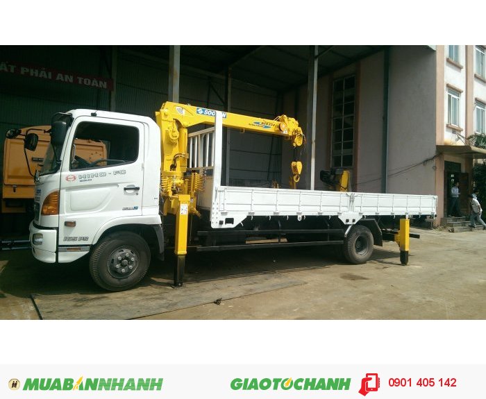 Bán Xe Tải HINO FC 6.4Tấn thùng mui bạt Giao Xe Toàn Quốc