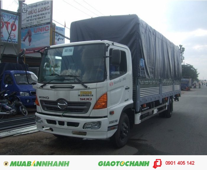 Cung cấp xe tải Hino FC 6.4 Tấn nhập khẩu chính hảng giá rẻ trả góp lãi suất thấp
