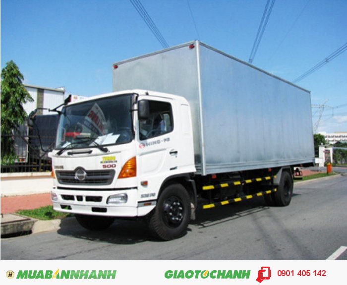 Bán Xe Tải HINO FC  6.4Tấn thùng mui bạt thùng kín Giao Xe Toàn Quốc