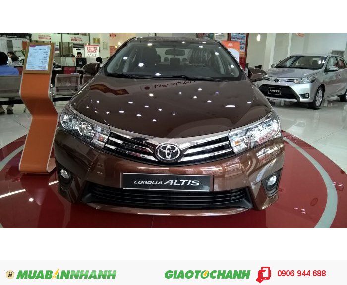 Toyota Altis 1.8 CVT 2016, đủ màu, chỉ trả trước 260tr, có xe đi ngay. Lái thử xe tại Toyota An Thành Fukushima