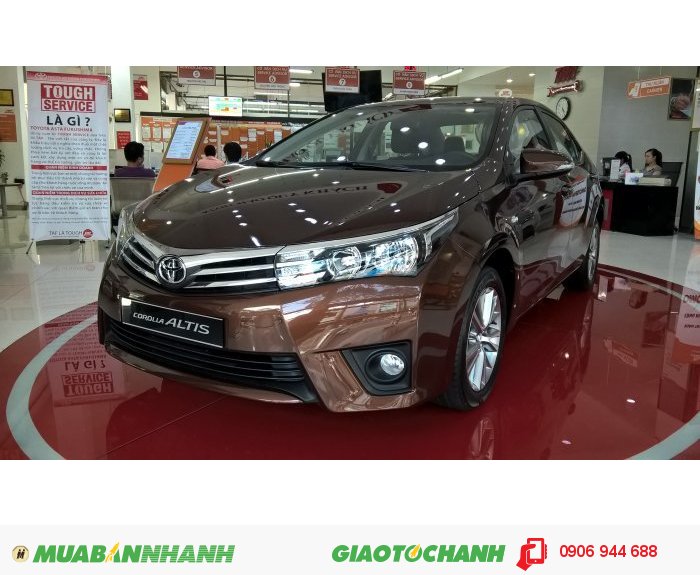 Toyota Altis 1.8 CVT 2016, đủ màu, chỉ trả trước 260tr, có xe đi ngay. Lái thử xe tại Toyota An Thành Fukushima