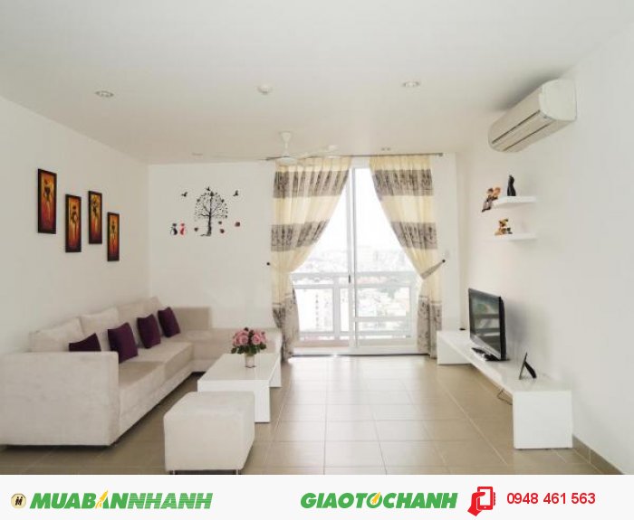 Cần cho thuê gấp chung cư Phúc Thịnh, Q.5. 100m2, 3pn, 11 triệu/ tháng
