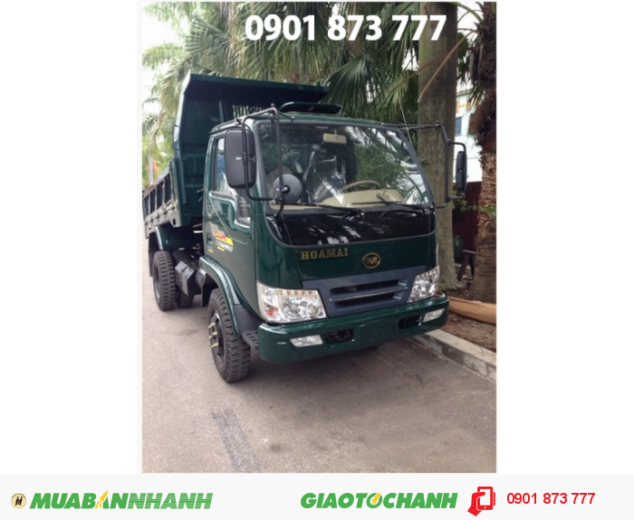 Công ty bán xe ben tự đổ Hoa Mai 1T25 1T6 2T4 3T2 3T9 4T7 4T9 6T5 7T6 giá rẻ nhất