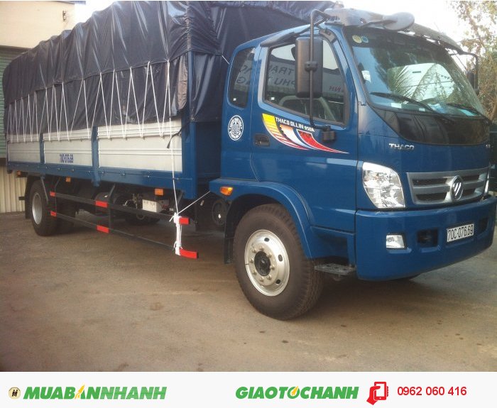 Xe tải 5t ollin500b, 7t tấn 700b, 8t tấn 800a, 950A 9t tấn Tây Ninh, Long An.