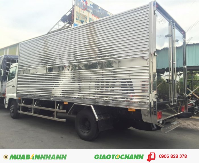 Bán Xe Tải HINO FC  6.4Tấn thùng mui bạt thùng kín