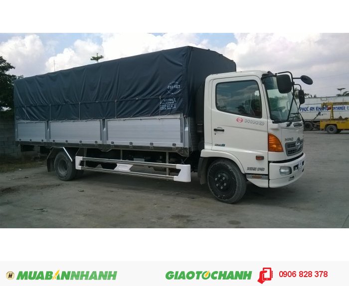 Bán Xe Tải HINO FC  6.4Tấn thùng mui bạt thùng kín