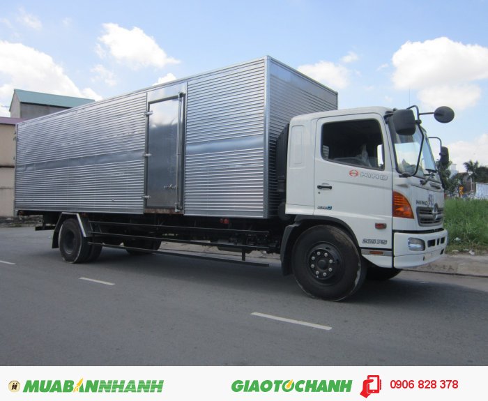 Bán Xe Tải HINO FC  6.4Tấn thùng mui bạt thùng kín