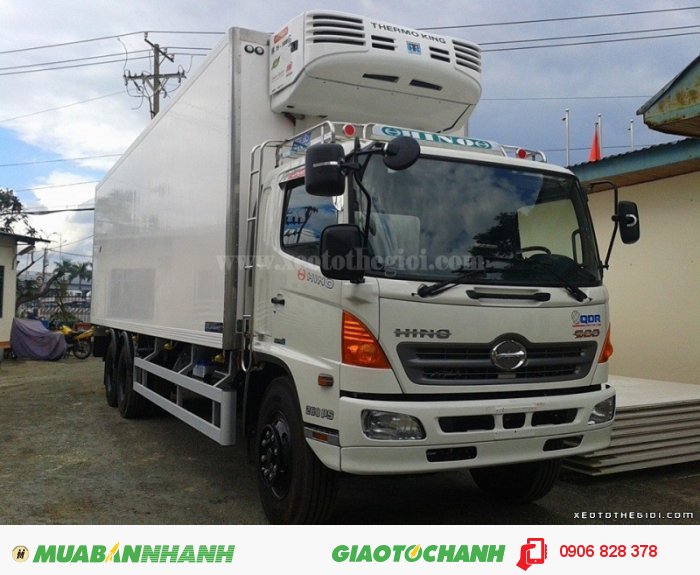 Bán Xe Tải HINO FC  6.4Tấn thùng mui bạt thùng kín