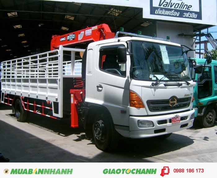 Xe Hino FC 6.4 Tấn thùng mui bạt thùng kín Giao Xe Toàn Quốc