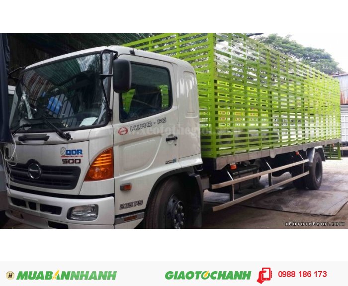 Xe Tải HINO FC  6.4 Tấn - Xe Chở Gia Súc , Gia Cầm trả góp lãi suất thấp