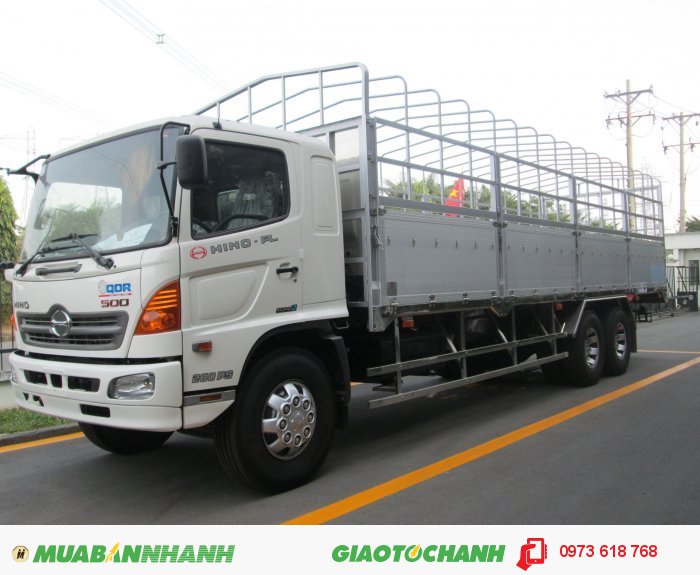 Bán xe tải Hino 16 tấn, Hino Fl 16 tấn, bán xe tải Hino 3 chân