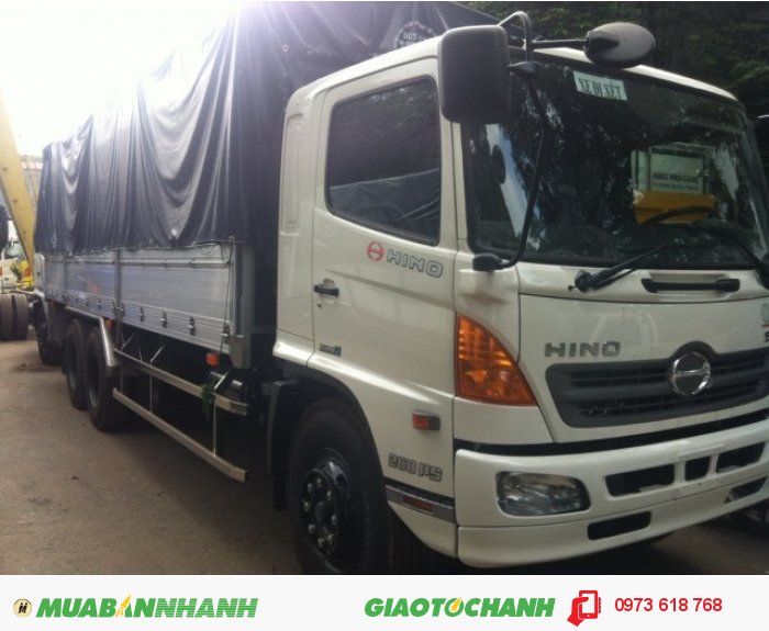 Bán xe tải Hino 16 tấn, Hino Fl 16 tấn, bán xe tải Hino 3 chân
