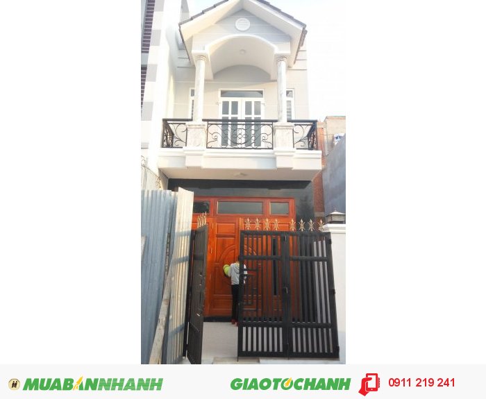 Nhà đường Hà Huy Giáp,phường Thạnh Lộc,Q12_60m2 đúc kiên cố