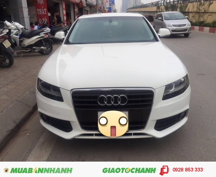 Bán Audi A4 2010 biển màu trắng