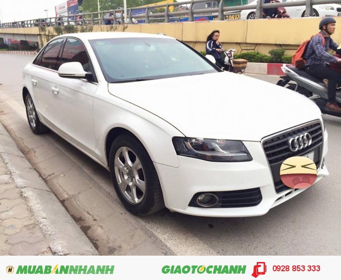 Bán Audi A4 2010 biển màu trắng