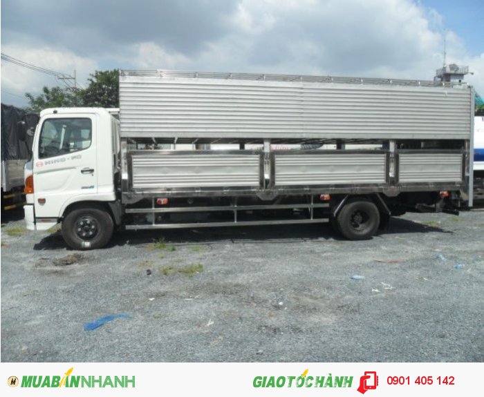 Bán Xe Tải Hino FC  6.4 Tấn - Xe Chở Gia Súc ,Gia Cầm , Chở Trâu, Bò,Heo,Gà ,Vịt