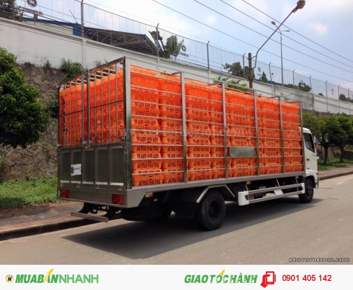 Bán Xe Tải Hino FC  6.4 Tấn - Xe Chở Gia Súc ,Gia Cầm , Chở Trâu, Bò,Heo,Gà ,Vịt