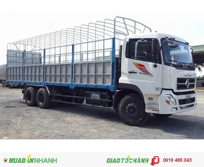 Thông số kỹ thuật xe tải Dongfeng Hoàng Huy B170 B190 máy Cummin, Giá xe tải thùng Dongfeng 8 tấn 9 tấn rẻ