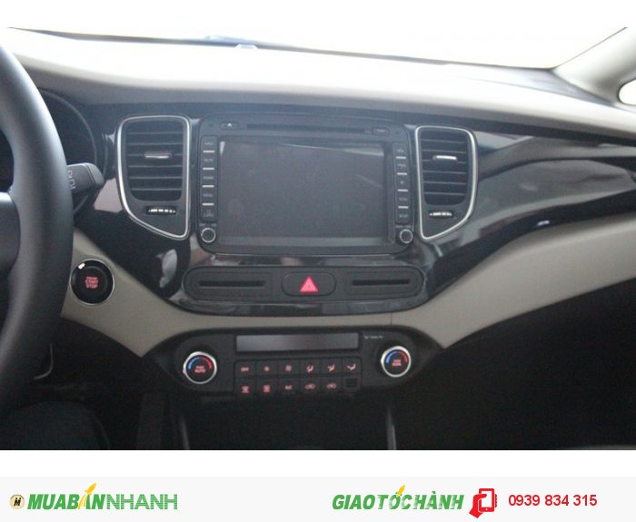 Kia Rondo, cảm biến sau, camera lùi, 2 túi khí, hệ thống ABS, EBD,.
