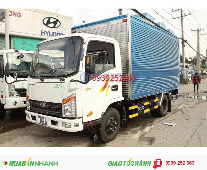 Xe Tải Veam 2 tấn 4, dòng veam VT252 mới