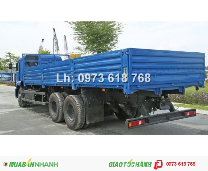 Bán xe tải Kamaz 65117 (6x4) 14 tấn 2 cầu