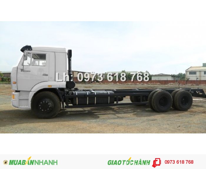 Bán xe tải Kamaz 65117 (6x4) 14 tấn 2 cầu
