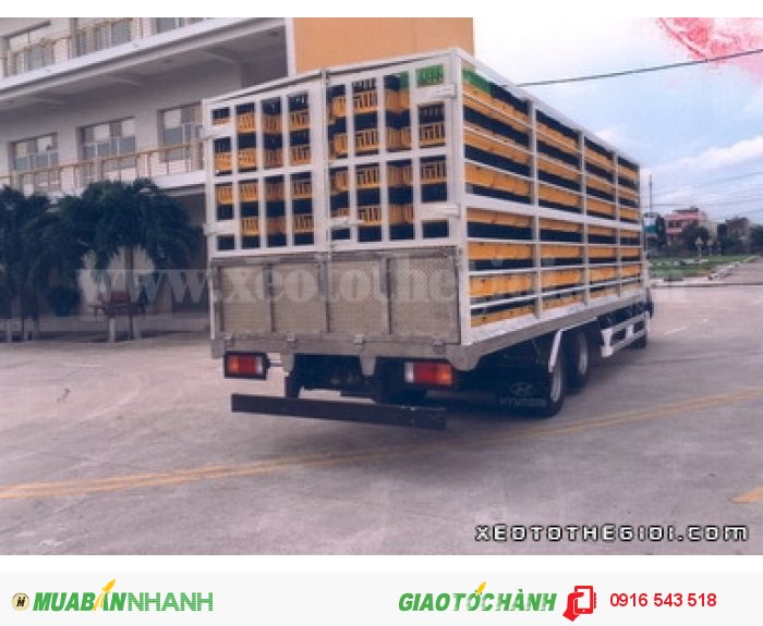 Bán xe Hyundai HD210  đóng thùng chở gia cầm, gia súc, chất lượng cao