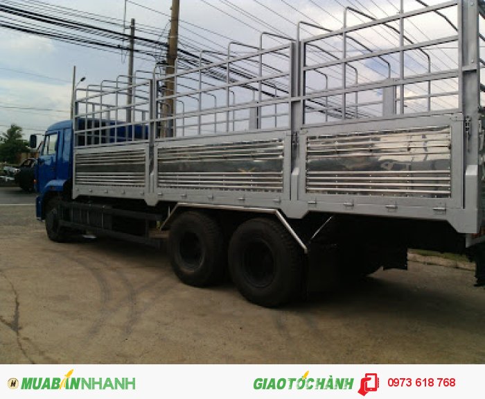 Kamaz 65117 3 chân Nhập khẩu Nga, thùng mui bạt 14 tấn